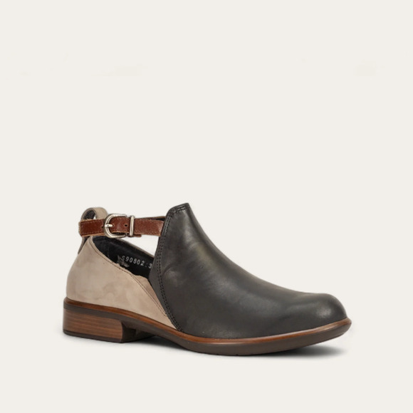 Naot Shoes - Naot Leather Ankle Strap Brown Booties Kamsin  Women's SZ 39 / 8.5